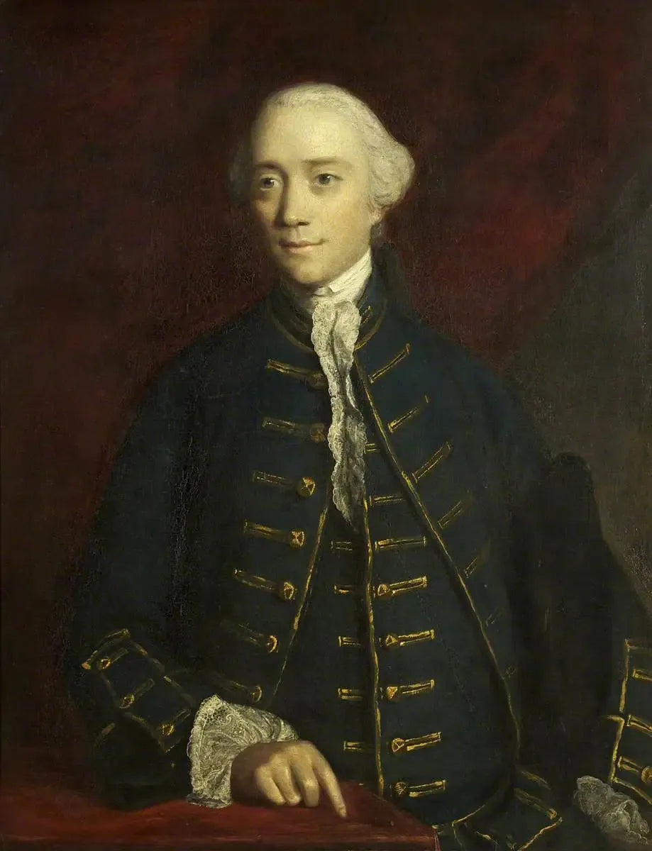 Thomas Willoughby, 4e baron Middleton - Joshua Reynolds image 1 copie peinte à la main à l’huile