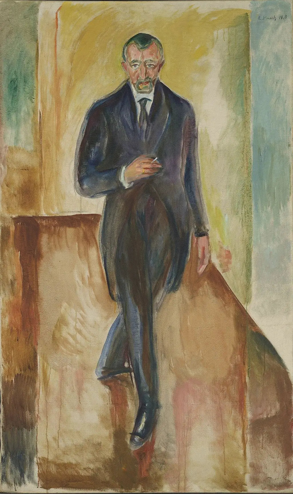 Thorvald Løchen - Edvard Munch image 1 tableau peint à l’huile sur toile