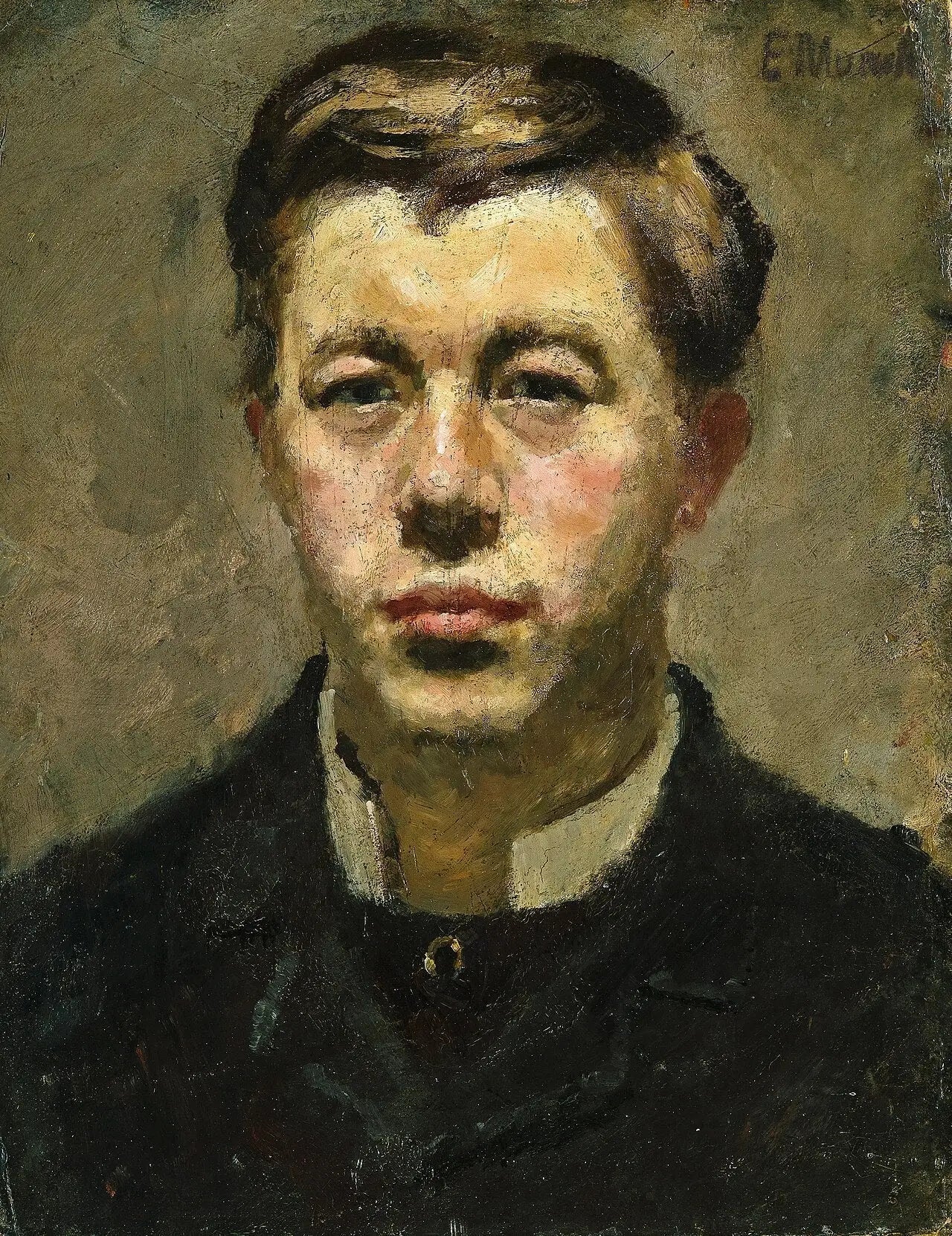 Thorvald Torgersen - Edvard Munch image 1 tableau peint à l’huile sur toile