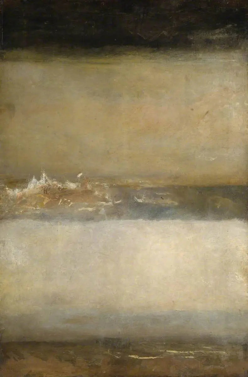 Three Seascapes - J. M. W. Turner image 1 copie peinte à la main à l’huile
