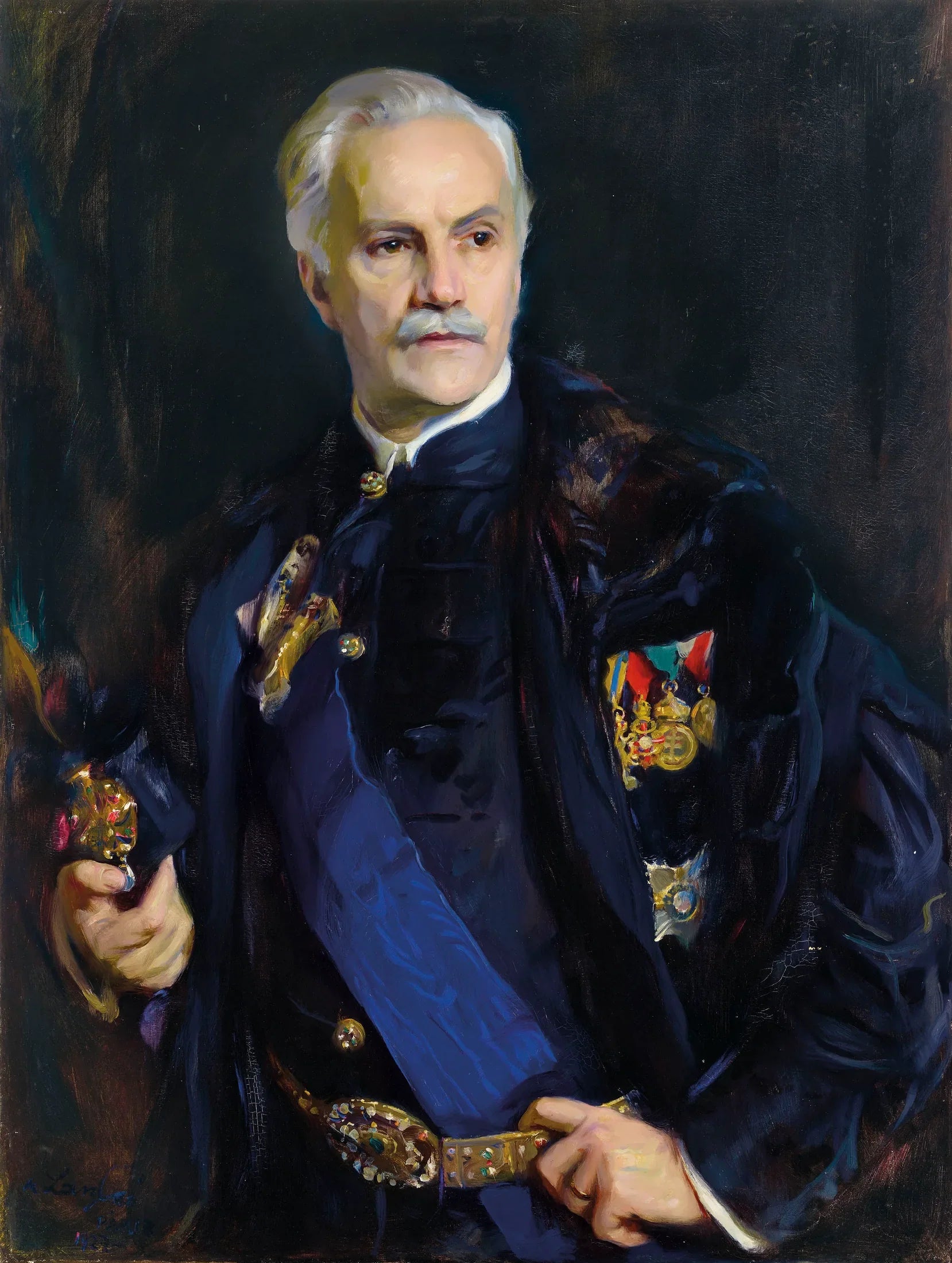 Tibor de Scitovszky - Philip de László image 1 copie de tableau peinte à la main