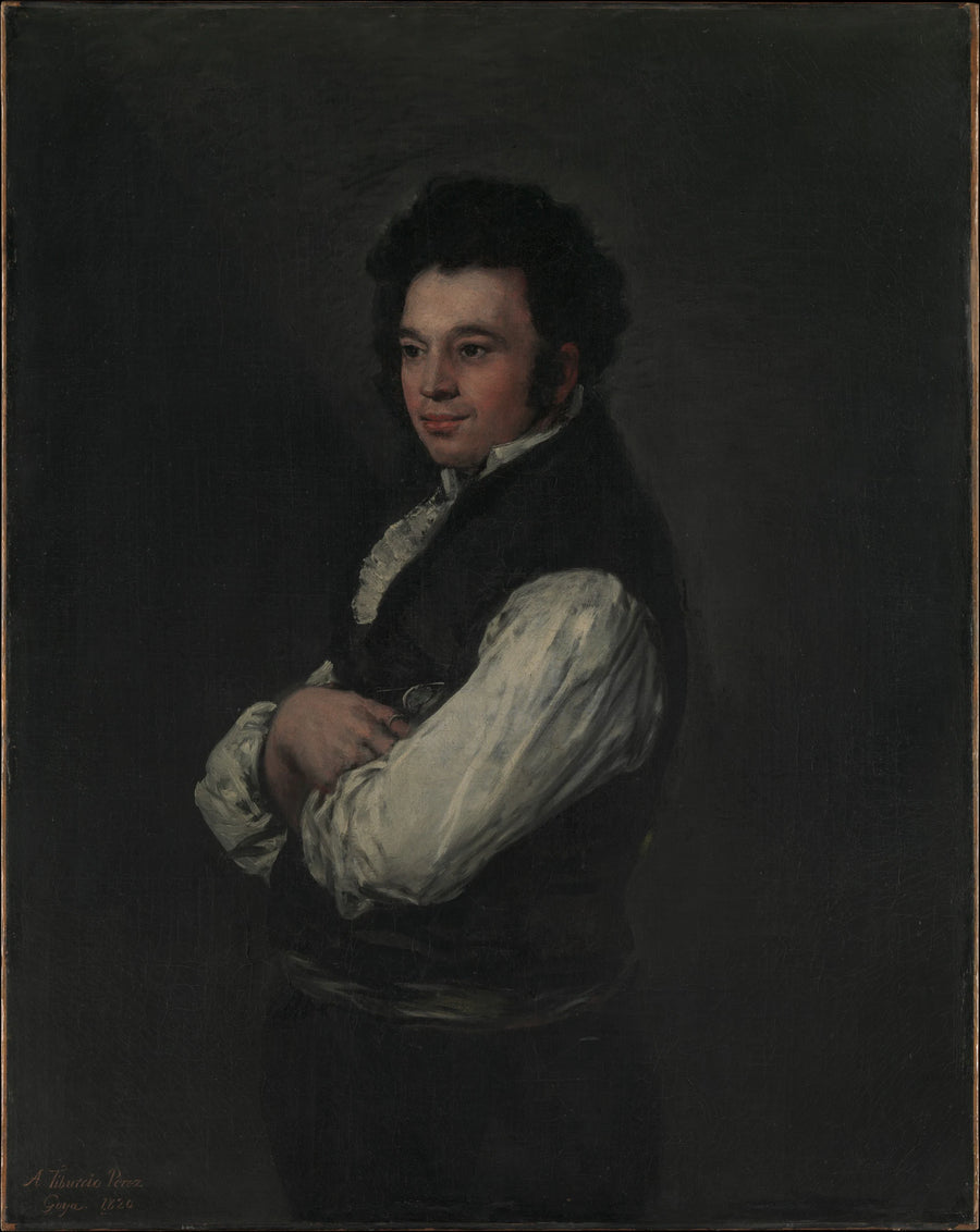 Tiburcio Pérez y Cuervo (1785/86–1841), l'Architecte - Goya (Francisco de Goya y Lucientes)