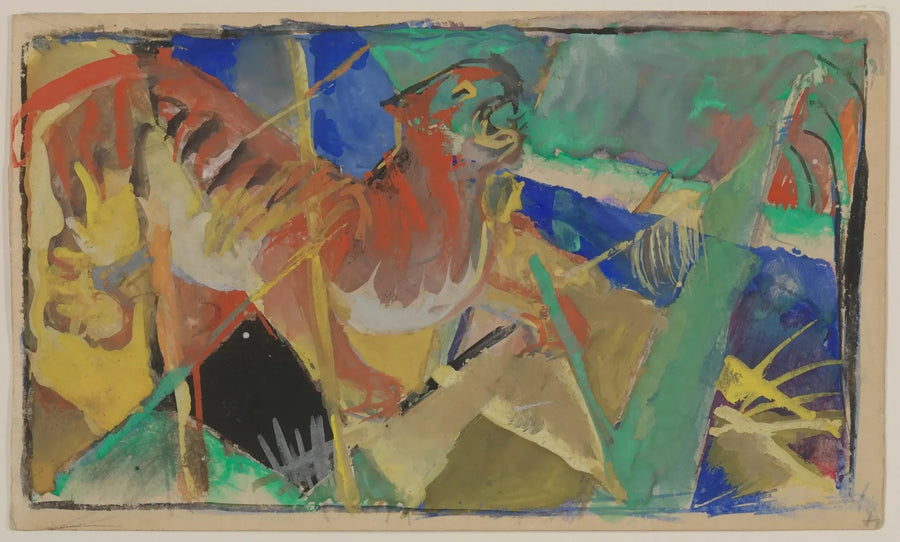 Tigre dans la jungle - Franz Marc