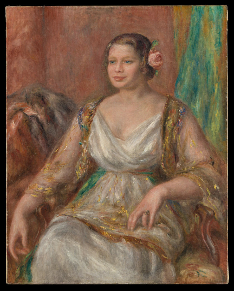 Tilla Durieux (Ottilie Godeffroy, 1880-1971) - Auguste Renoir
