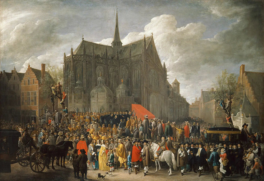 Tir aux oiseaux à Bruxelles - David Teniers le Jeune