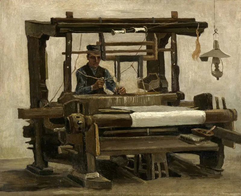 Tisserand au métier à tisser - Vincent van Gogh