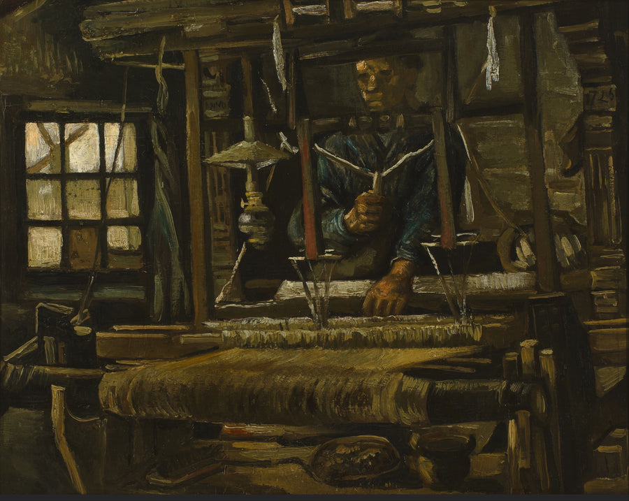Tisserand vu de face, F27 – Vincent van Gogh