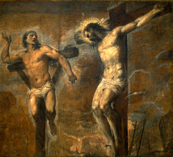 Le Christ portant la croix - Titien