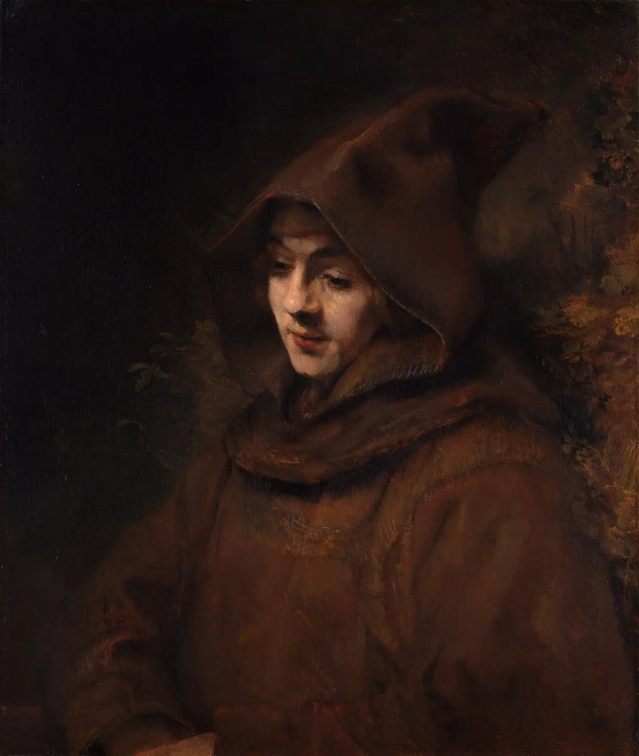 Titus en moine - Rembrandt
