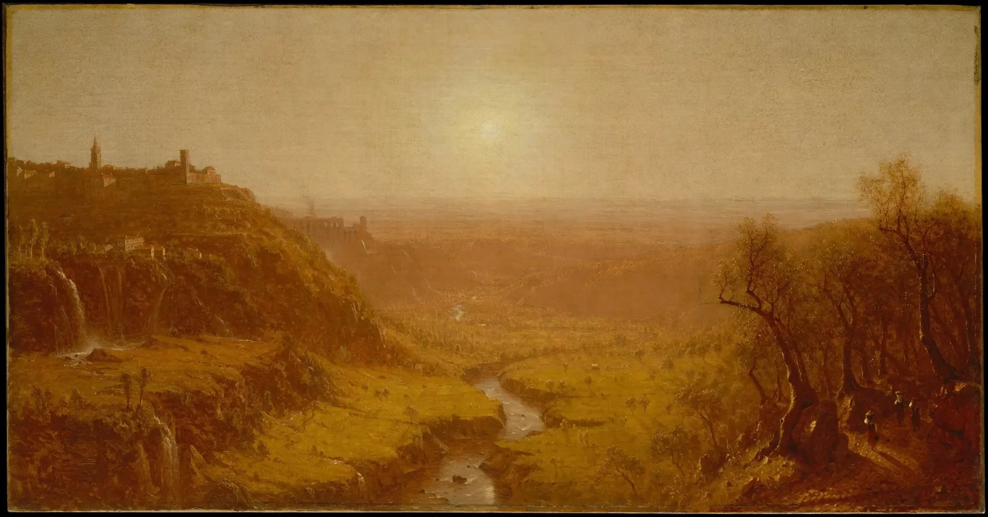 Tivoli - Sanford Robinson Gifford image 1 reproduction réalisée par Alpha Reproduction