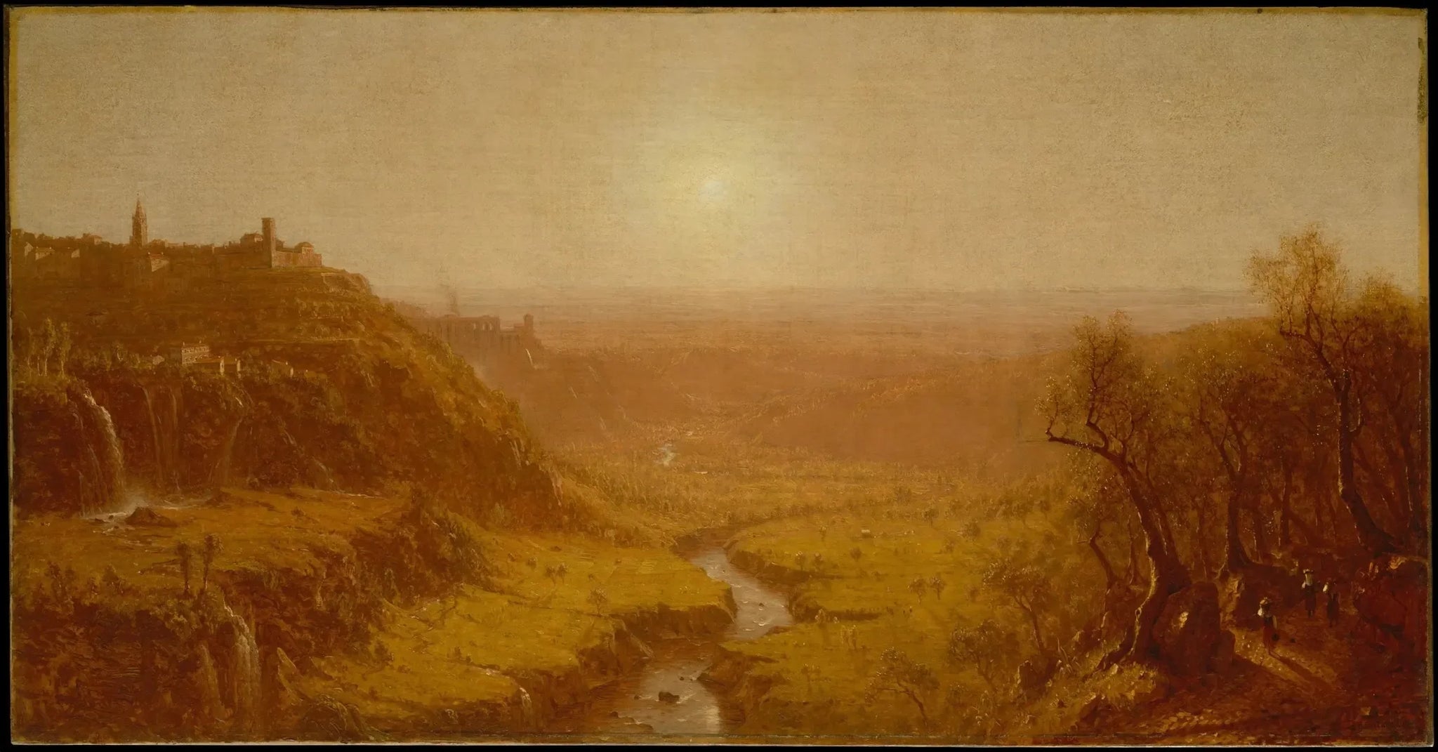 Tivoli - Sanford Robinson Gifford image 1 reproduction réalisée par Alpha Reproduction