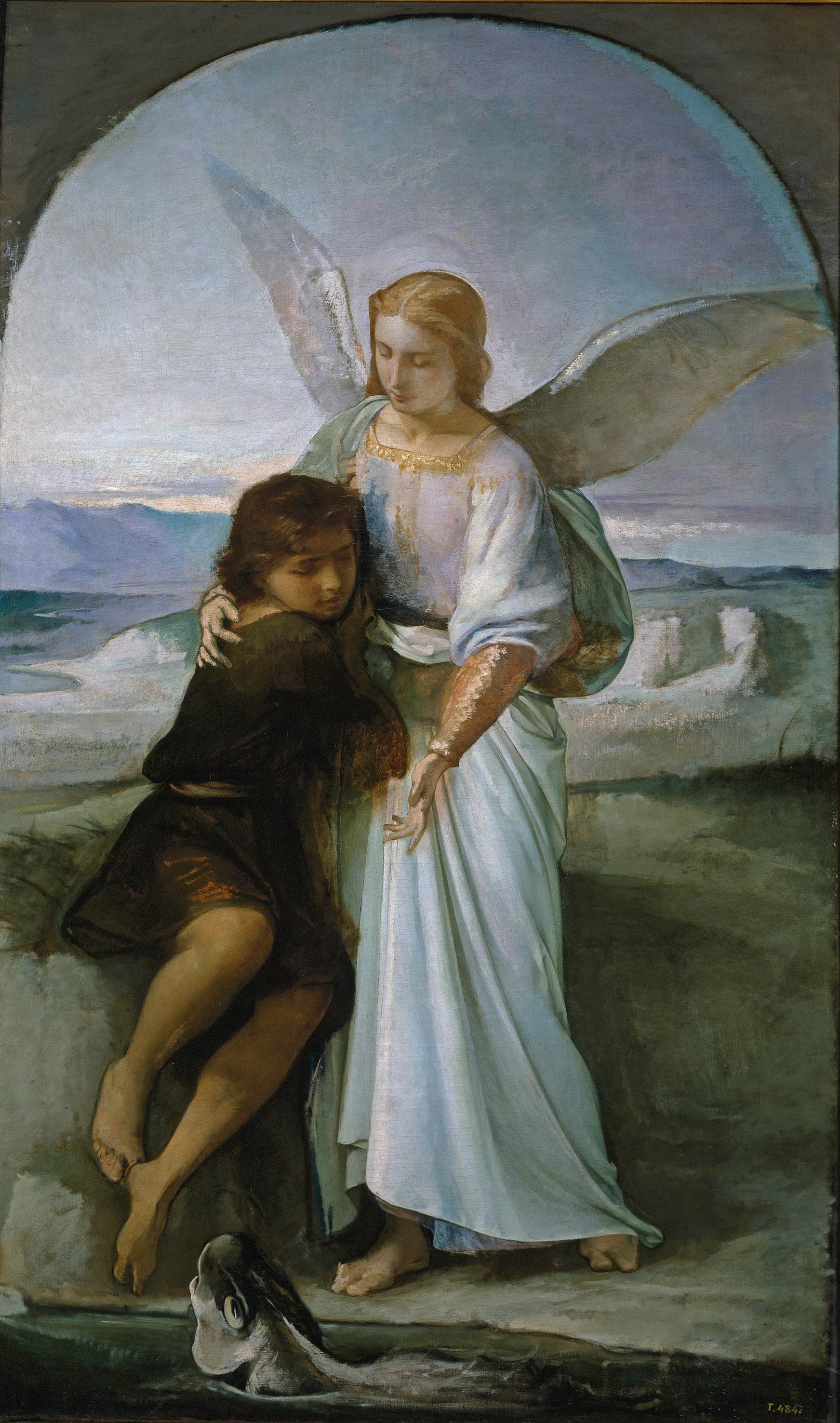 Tobias et l'ange - Eduardo Rosales