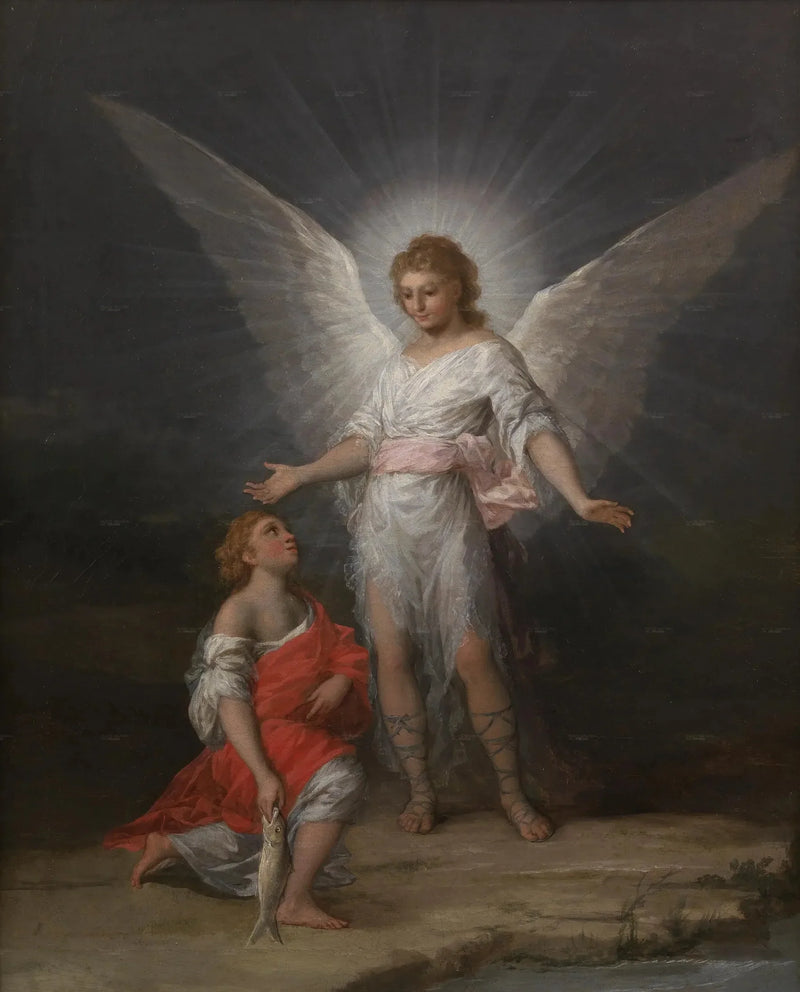 Tobias et l'ange - Francisco de Goya