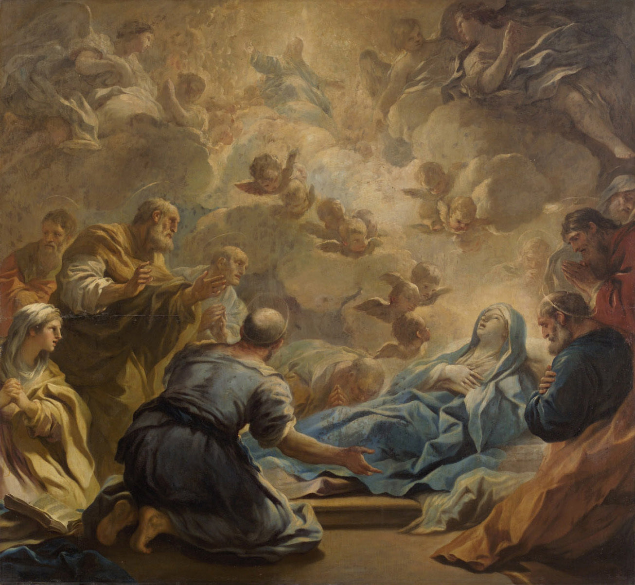 Tod Mariae - Luca Giordano image 1 reproduction réalisée par Alpha Reproduction