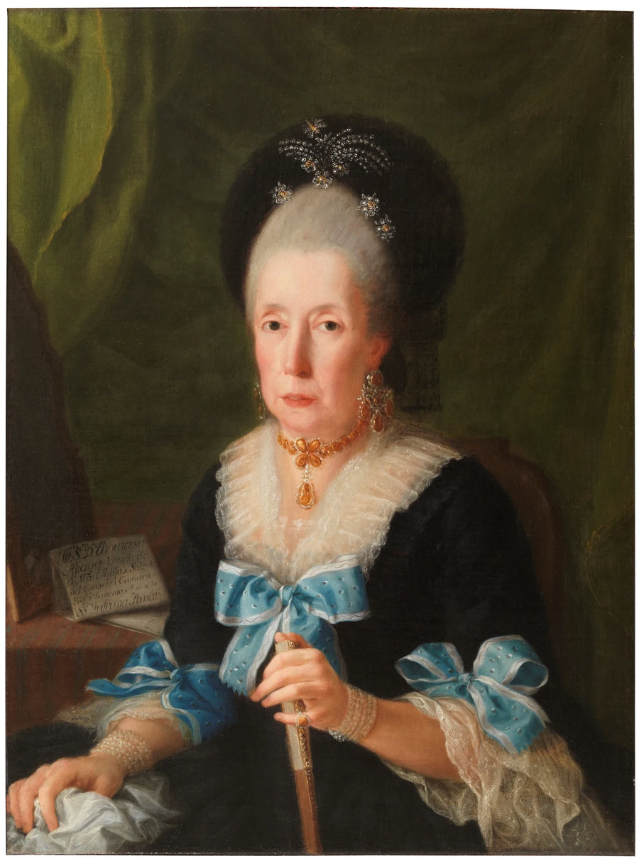 Tomasa de Aliaga, veuve de Manuel Pablo Salcedo - Antonio Carnicero Mancio