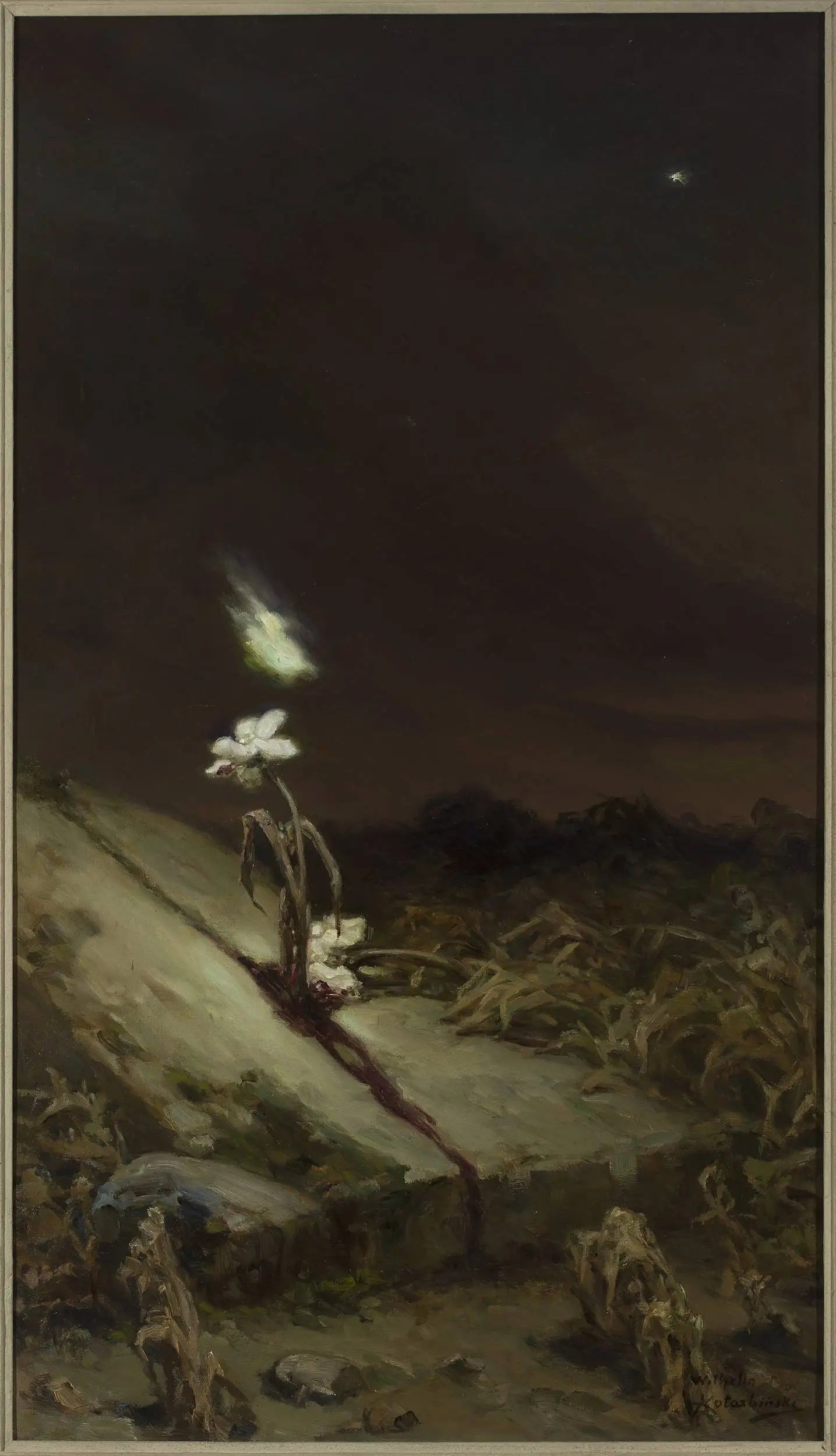 Tombe d'un suicide. - Wilhelm Kotarbiński image 1 reproduction de peinture à l’huile