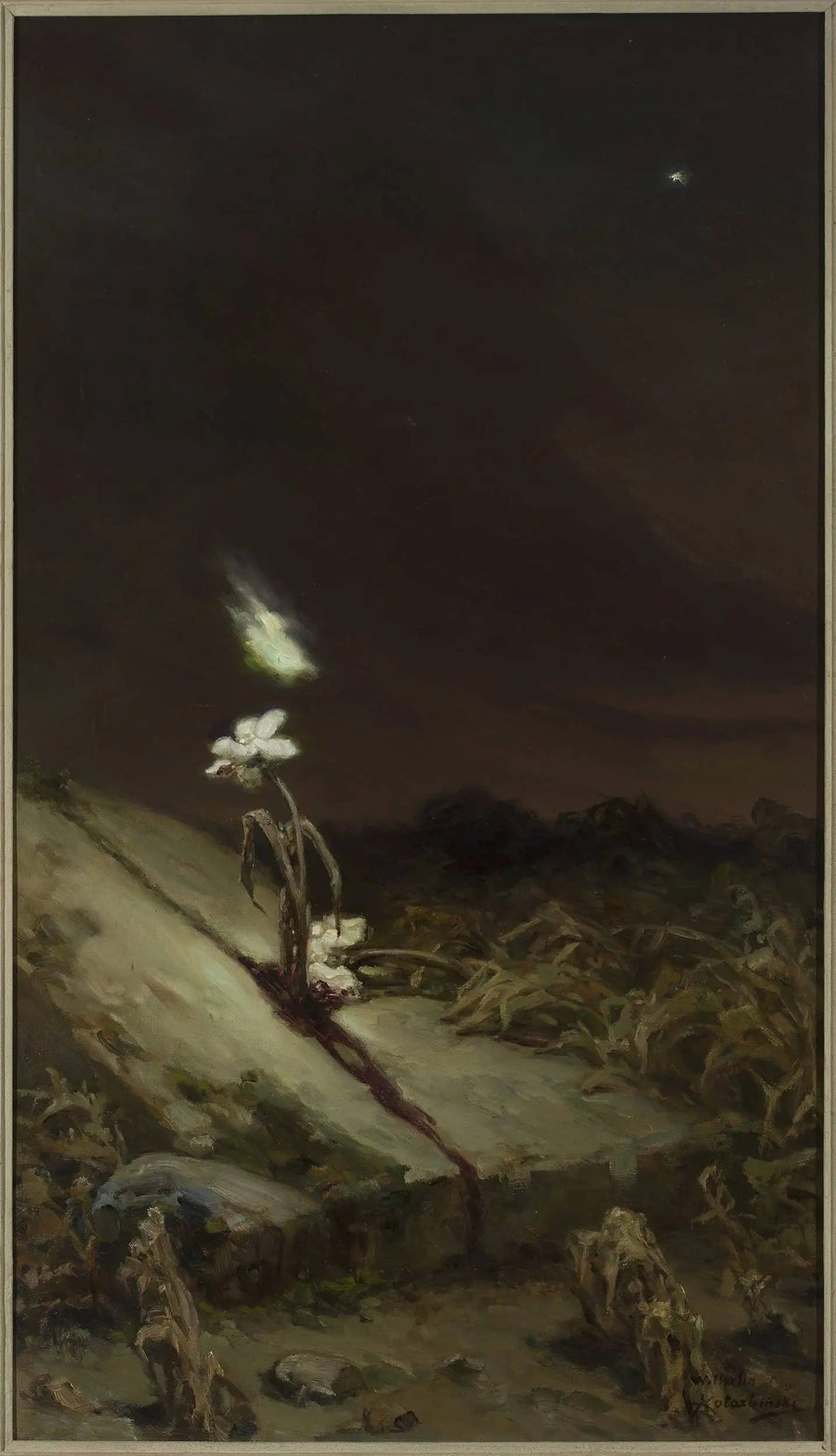 Tombe d'un suicide. - Wilhelm Kotarbiński image 1 reproduction de peinture à l’huile