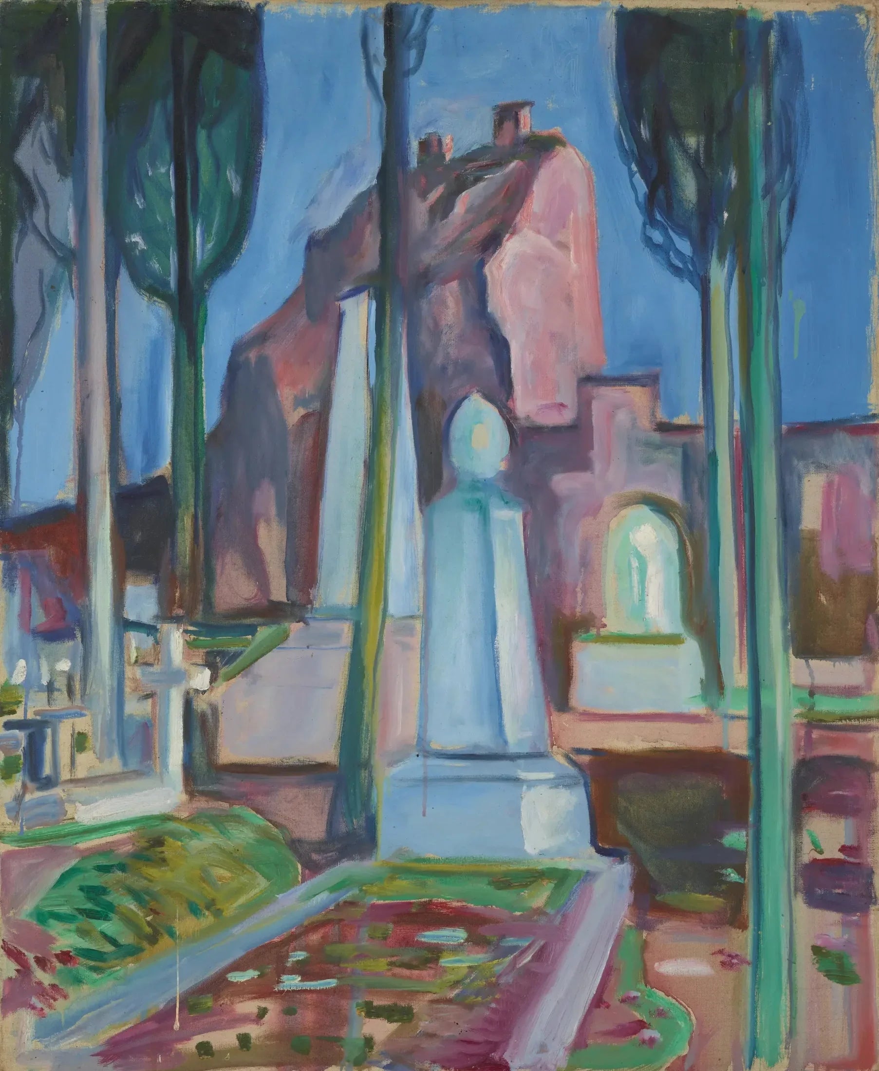 tombe de P.A. Munch à Rome - Edvard Munch image 1 reproduction réalisée par Alpha Reproduction