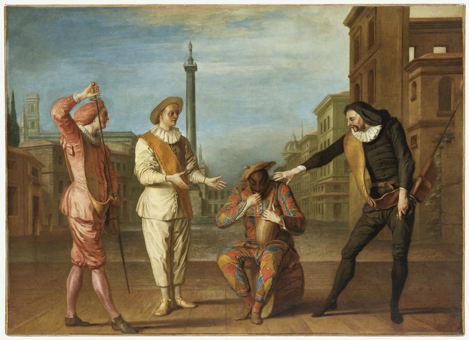 Le Tombeau de Maître André - Claude Gillot