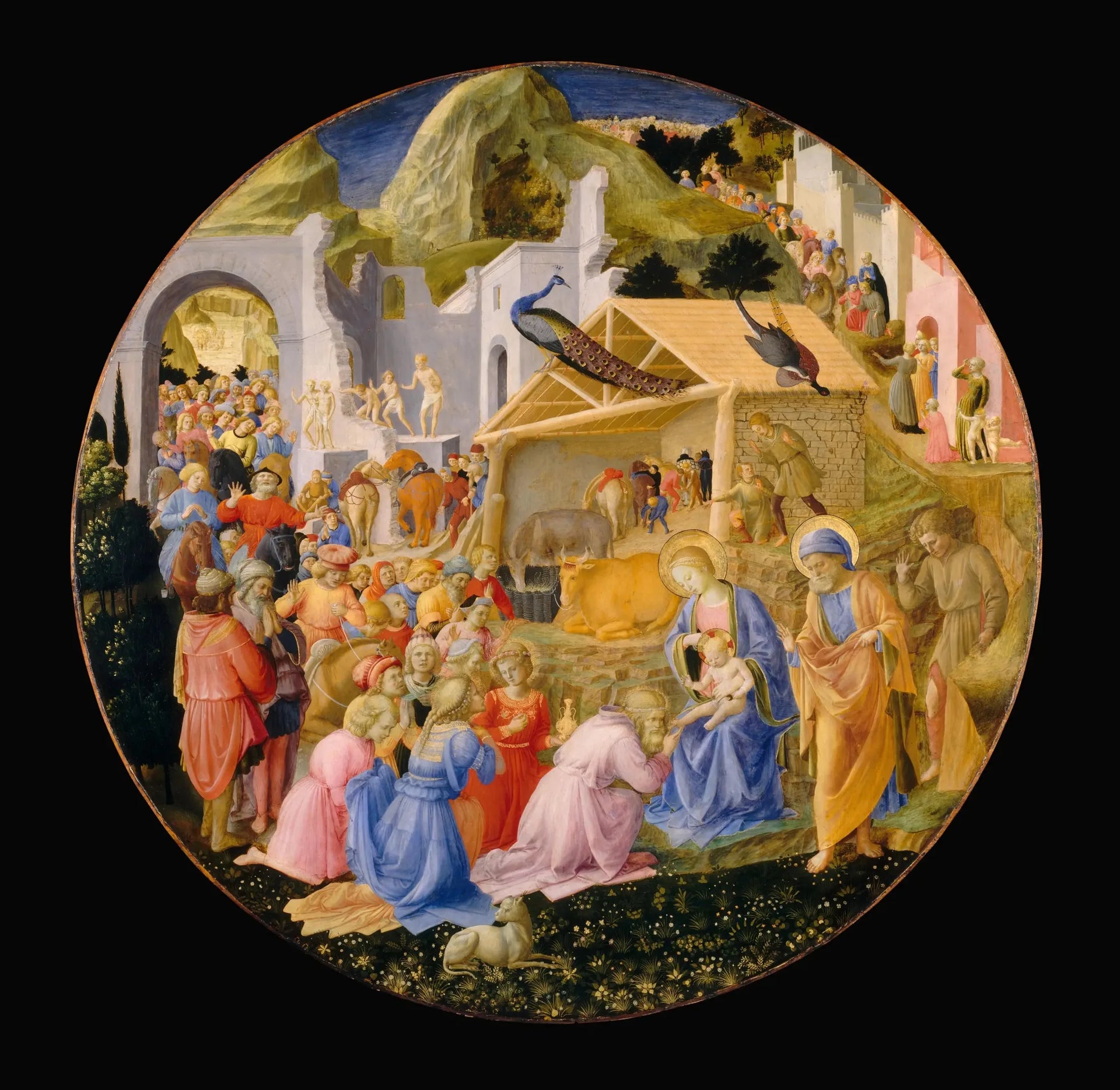 Tondo Cook - Fra Filippo Lippi image 1 copie de tableau peinte à la main