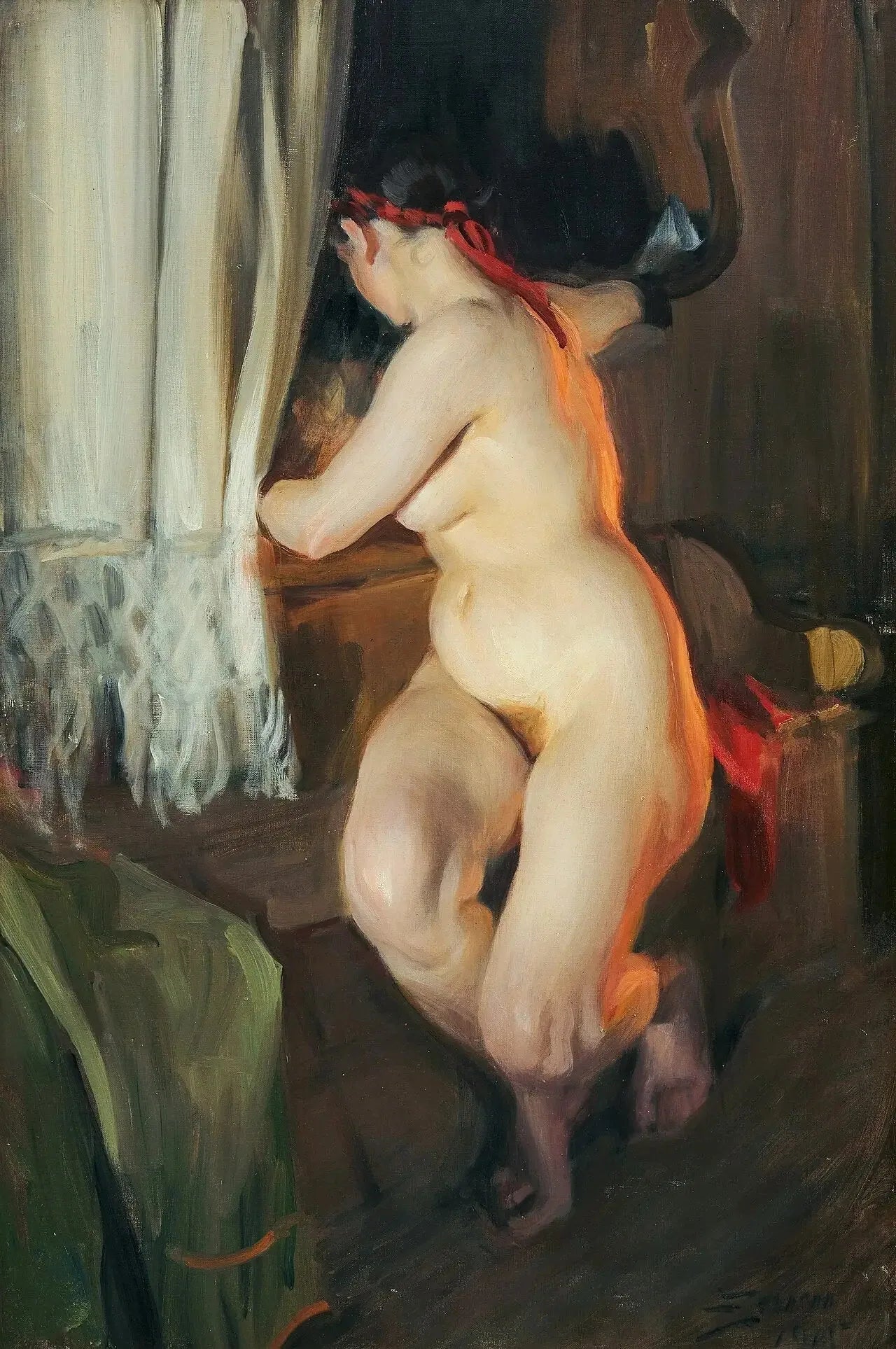 Tordu - Anders Zorn image 1 reproduction artisanale de tableau