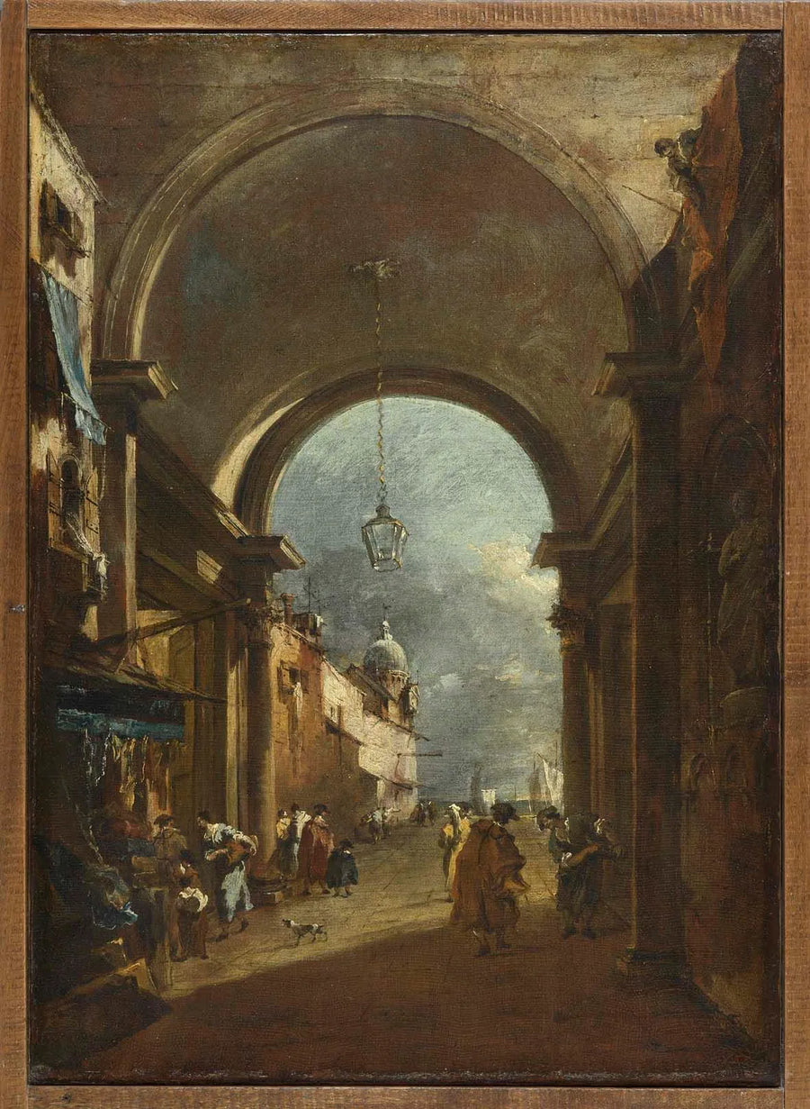 Tordurchblick - Francesco Guardi