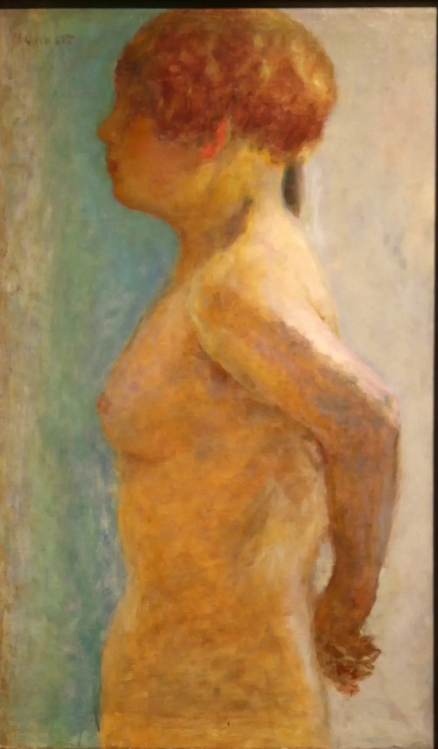 Torse de femme, de profil - Pierre Bonnard