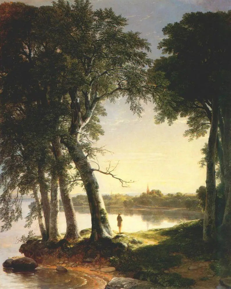 Tôt le matin à Cold Spring - Asher Brown Durand image 1 reproduction réalisée par Alpha Reproduction