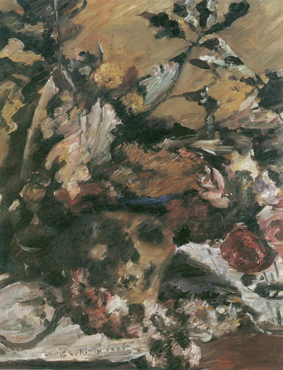 Totenkopf mit Eichenlaub - Lovis Corinth