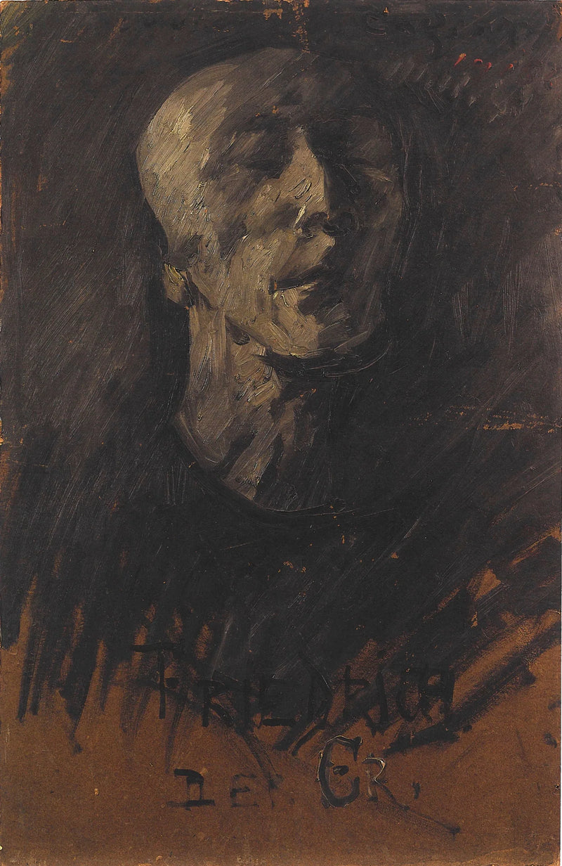 Totenmaske Friedrichs des Großen - Lovis Corinth