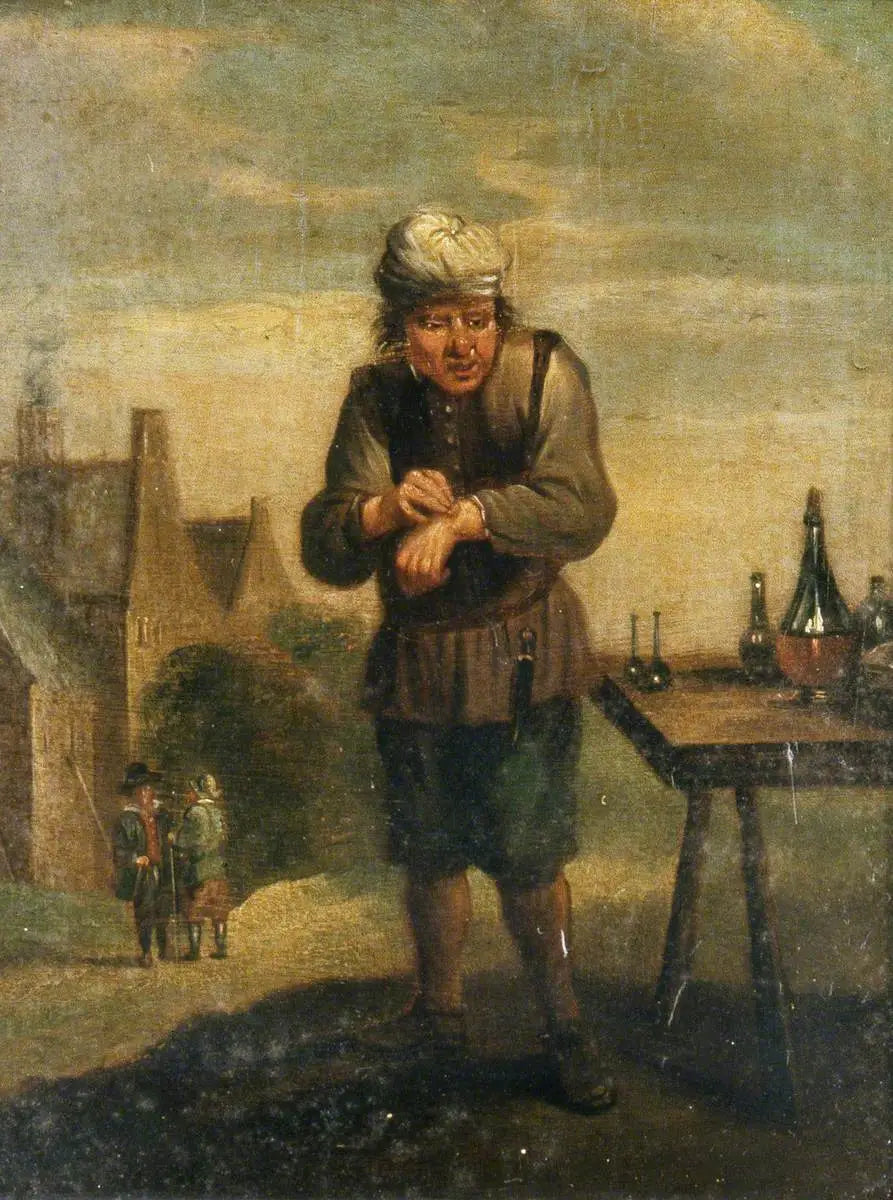 Touche - David Teniers le Jeune image 1 copie de tableau peinte à la main