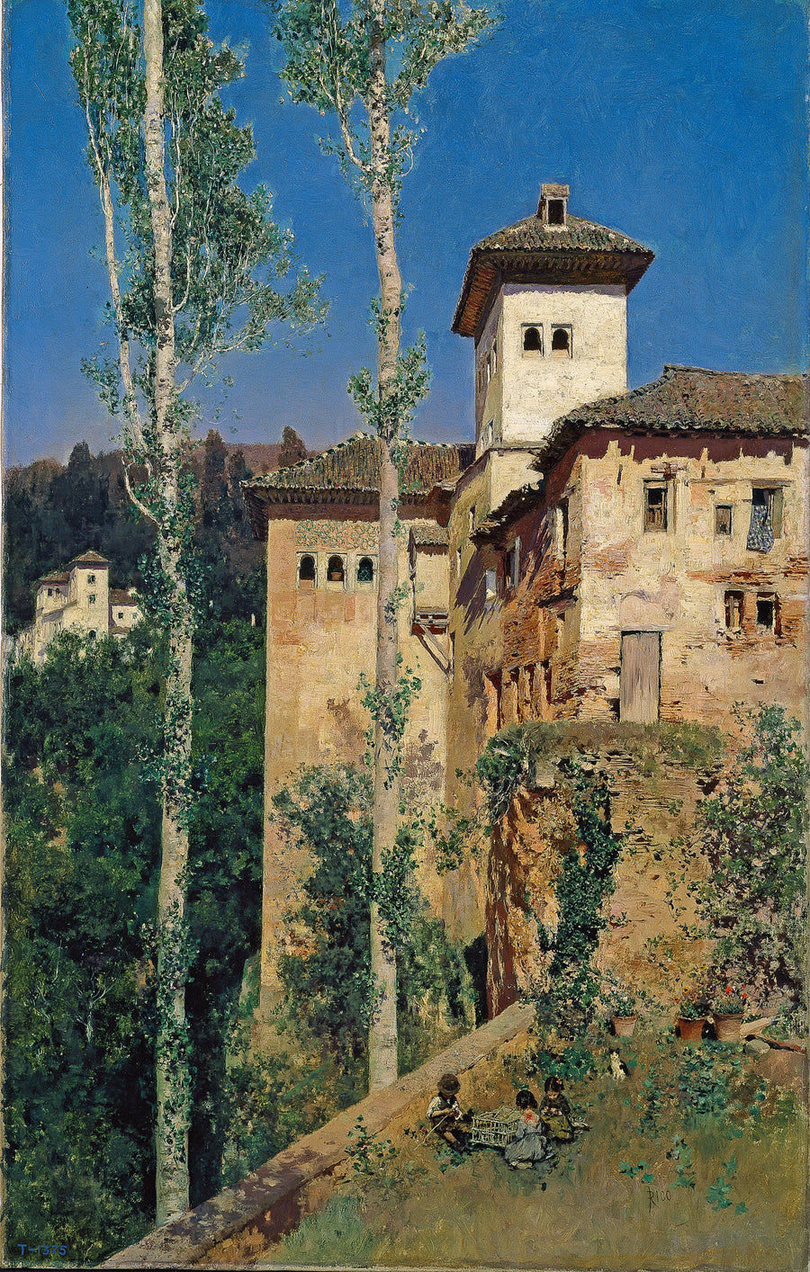 La Tour des Dames de l'Alhambra, Grenade - Martín Rico