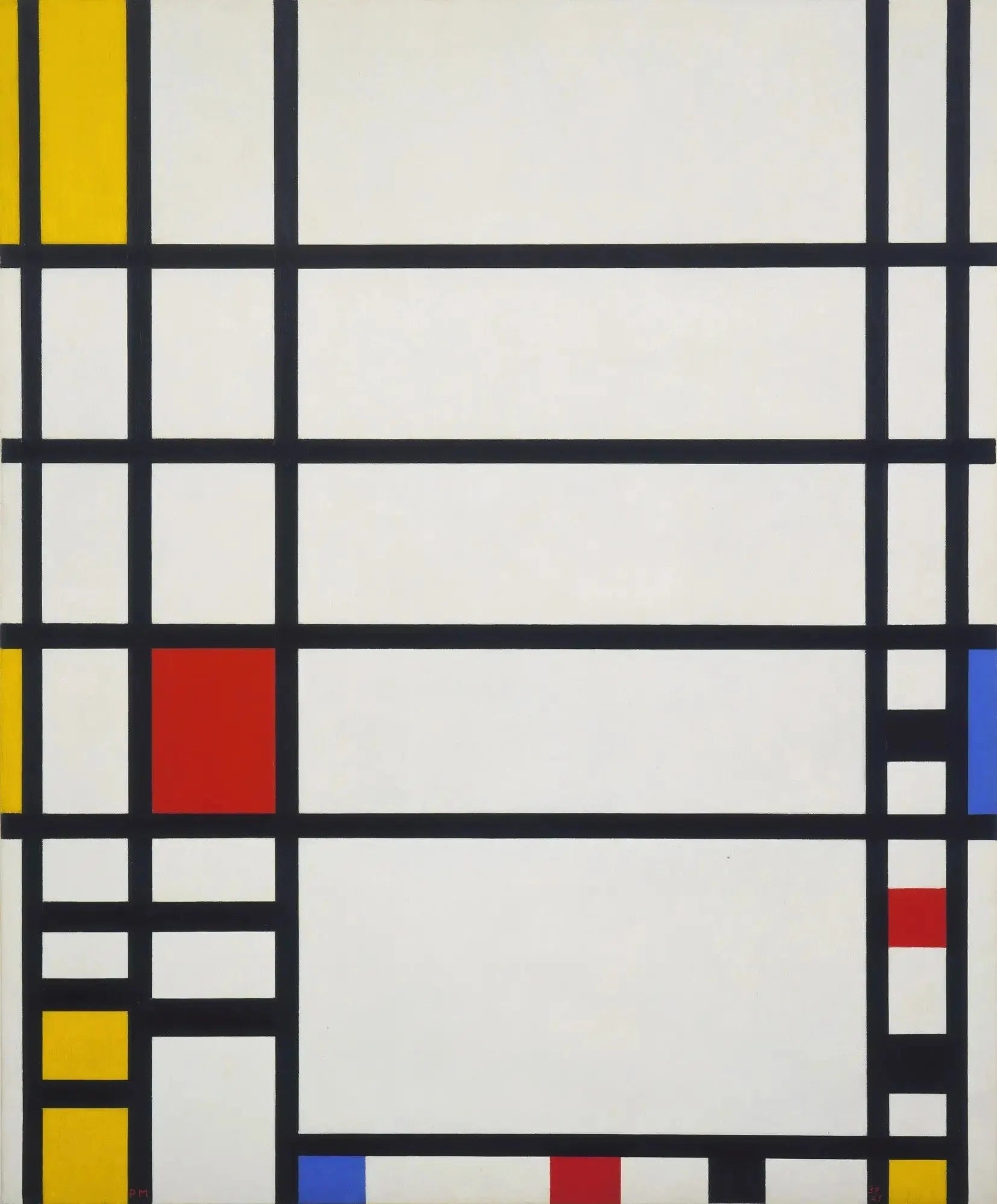 Trafalgar Square - Piet Mondrian image 1 tableau peint à l’huile sur toile