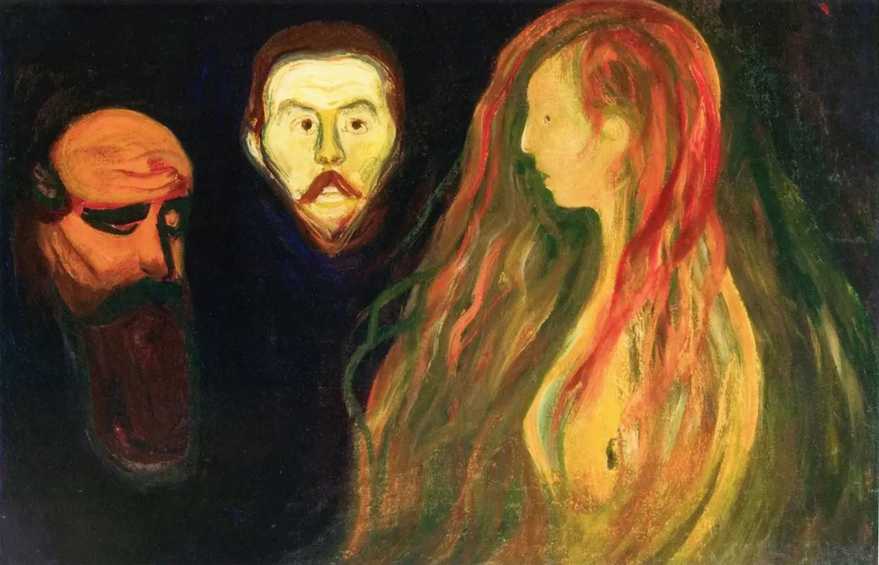 Tragédie - Edvard Munch image 1 reproduction de peinture à l’huile
