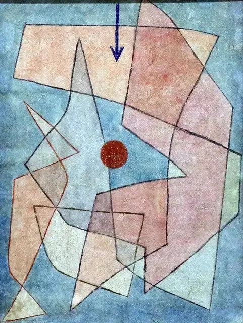 Tragödie / Tragédie - Paul Klee image 1 reproduction de peinture à l’huile