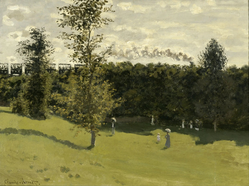 Train dans la campagne - Claude Monet