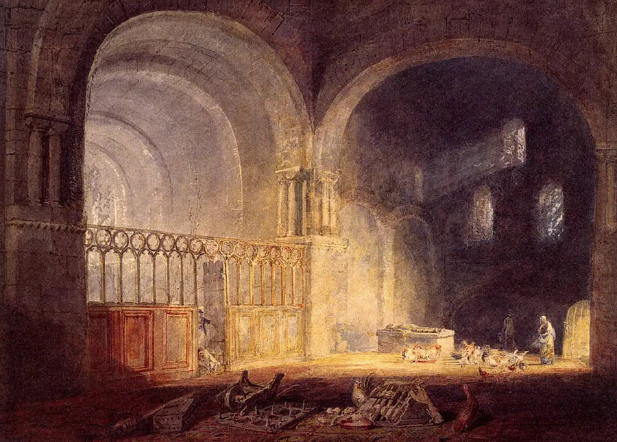 Transept of Ewenny Priory, Glamorganshire - J. M. W. Turner