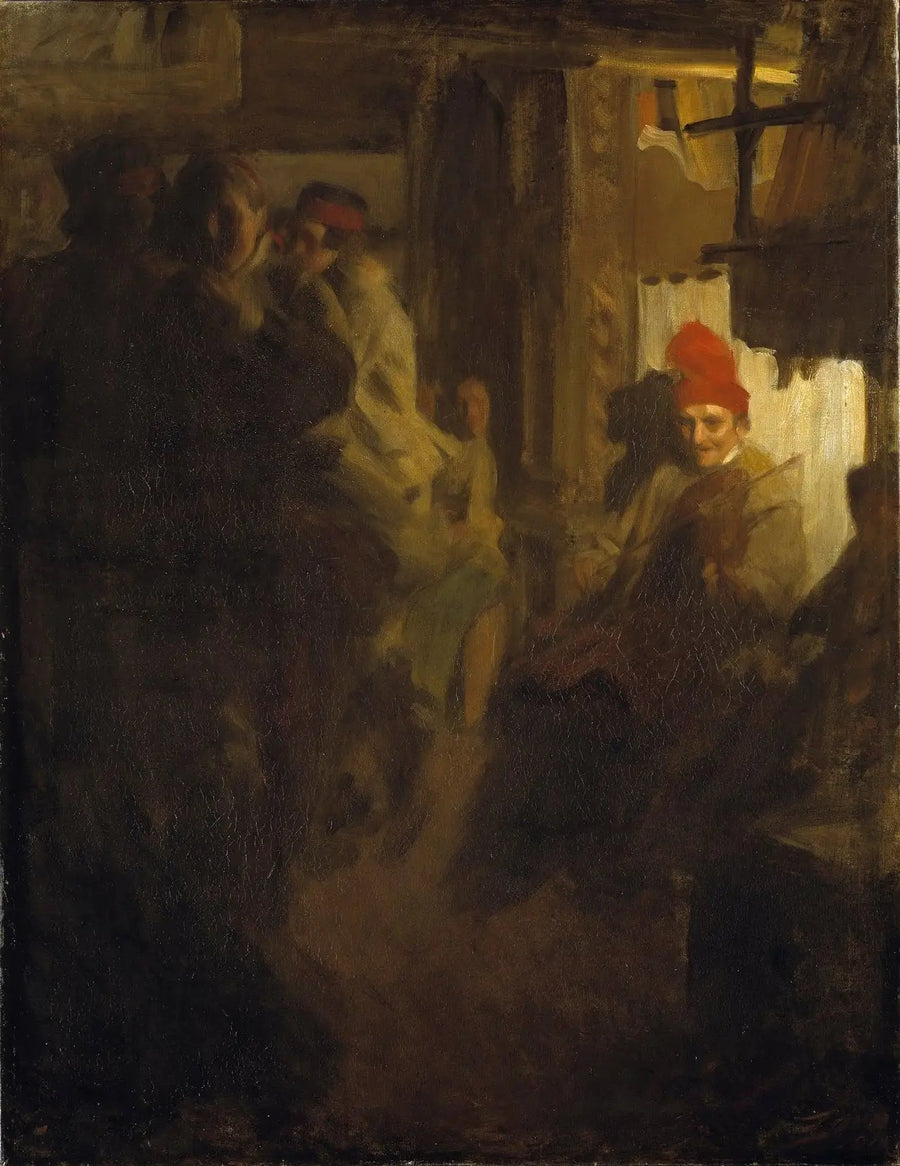 Transféré au Riksdag : Danse en Gopsmor - Anders Zorn