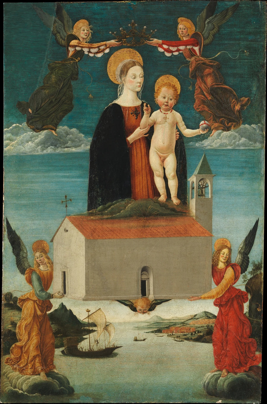 La Translation de la Sainte Maison de Lorette - Saturnino Gatti