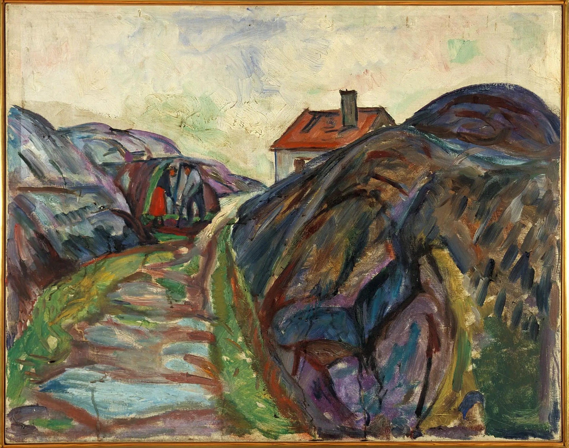 Travail de printemps dans les Skerries - Edvard Munch image 1 tableau peint à l’huile sur toile