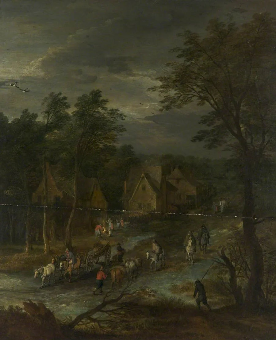 Traversée du gué - Jan Brueghel l'Ancien