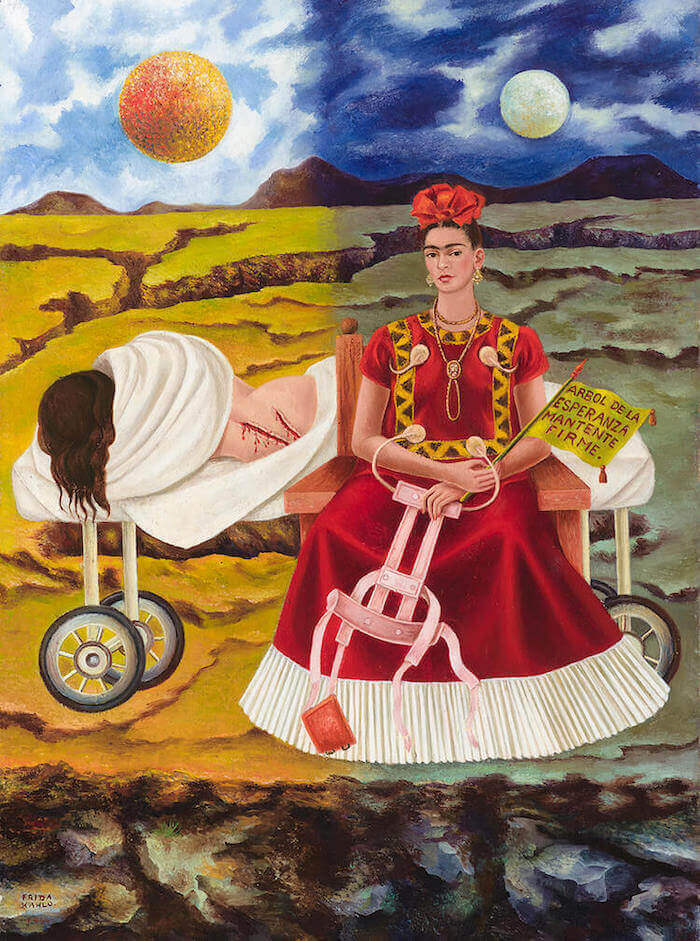 Arbre de l’espérance, reste ferme - Frida Kahlo image 1 reproduction de peinture à l’huile