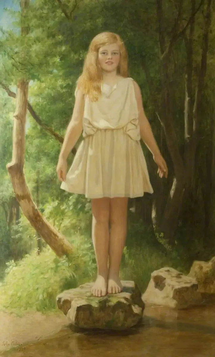 Tremplins : Pamela de John Collier image 1 reproduction réalisée par Alpha Reproduction