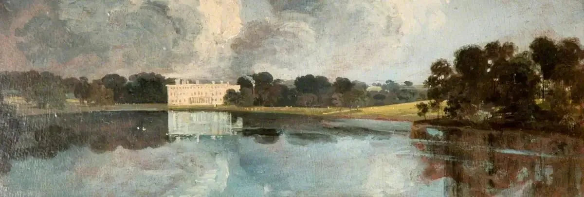 Trentham Hall - John Constable image 1 copie peinte à la main à l’huile
