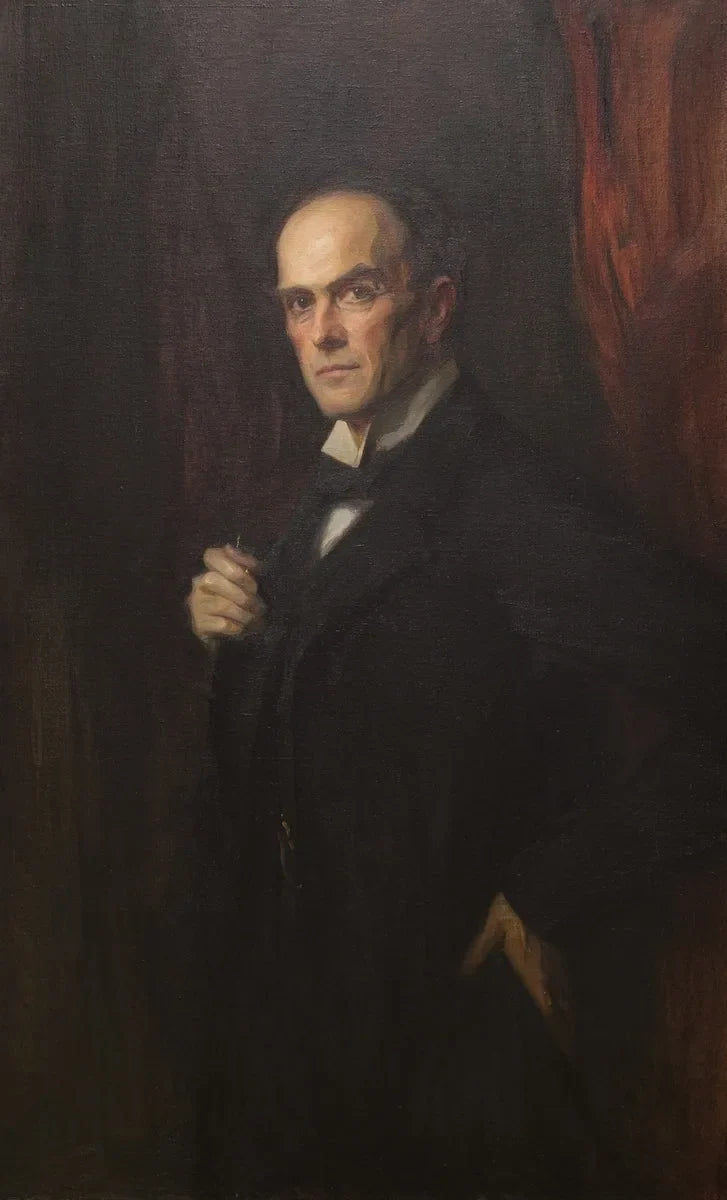 Très Honorable Alfred Lyttelton (1857–1913), K.C., M.P. - Philip de László image 1 reproduction artisanale de tableau