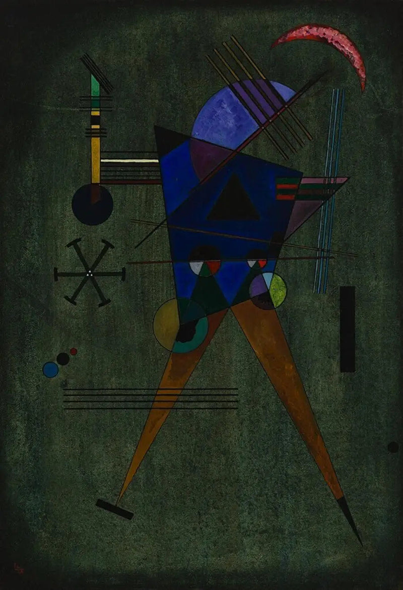 Triangle noir - Vassily Kandinsky