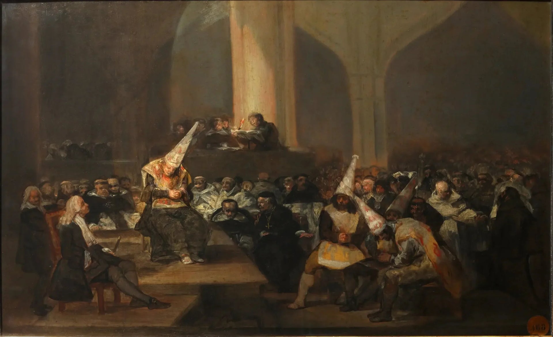 Tribunal de l'Inquisition - Francisco de Goya image 1 reproduction d’œuvre d’art à l’huile