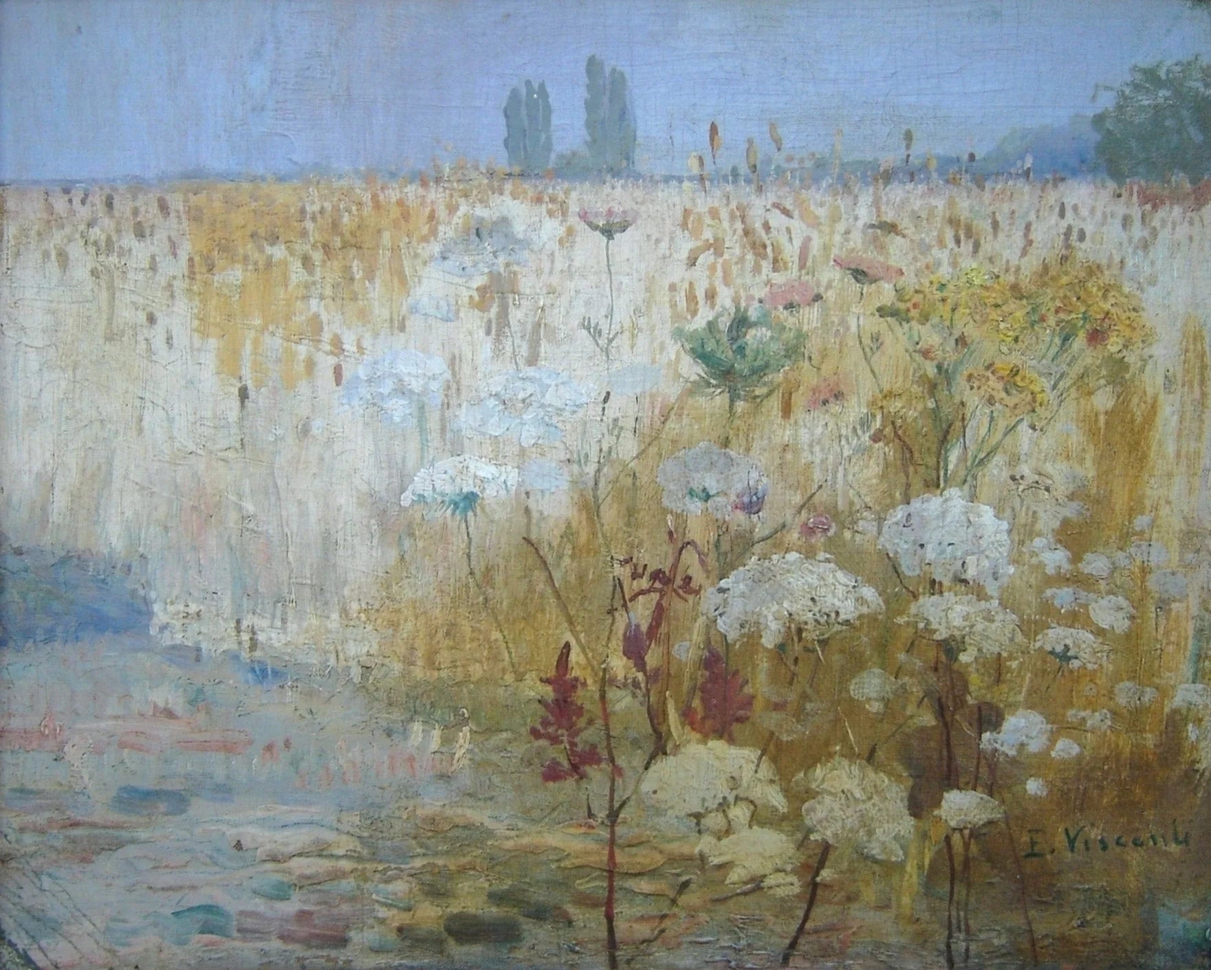 Trigal - Eliseu Visconti image 1 reproduction d’œuvre d’art à l’huile
