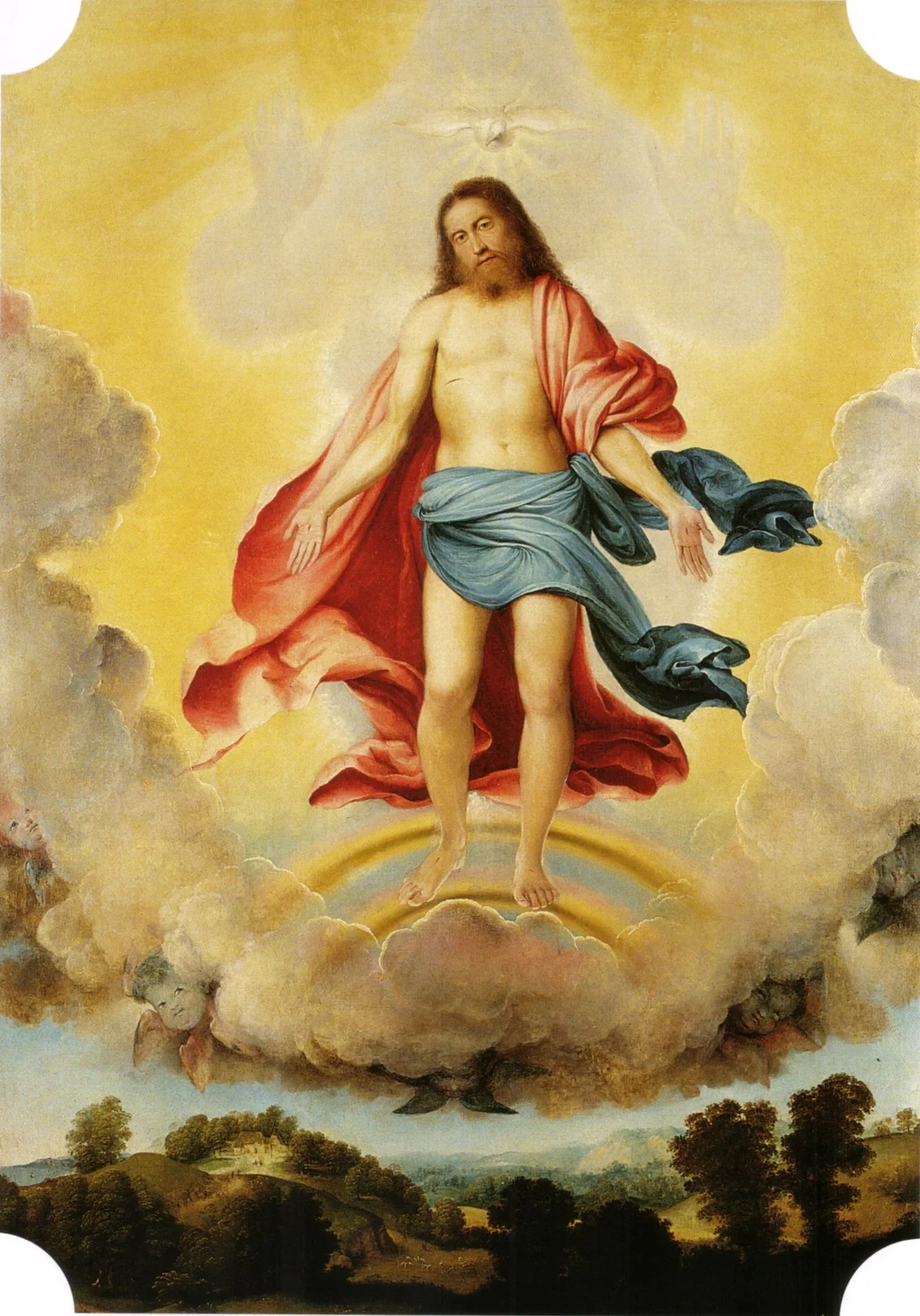 Trinité - Lorenzo Lotto image 1 reproduction de peinture à l’huile