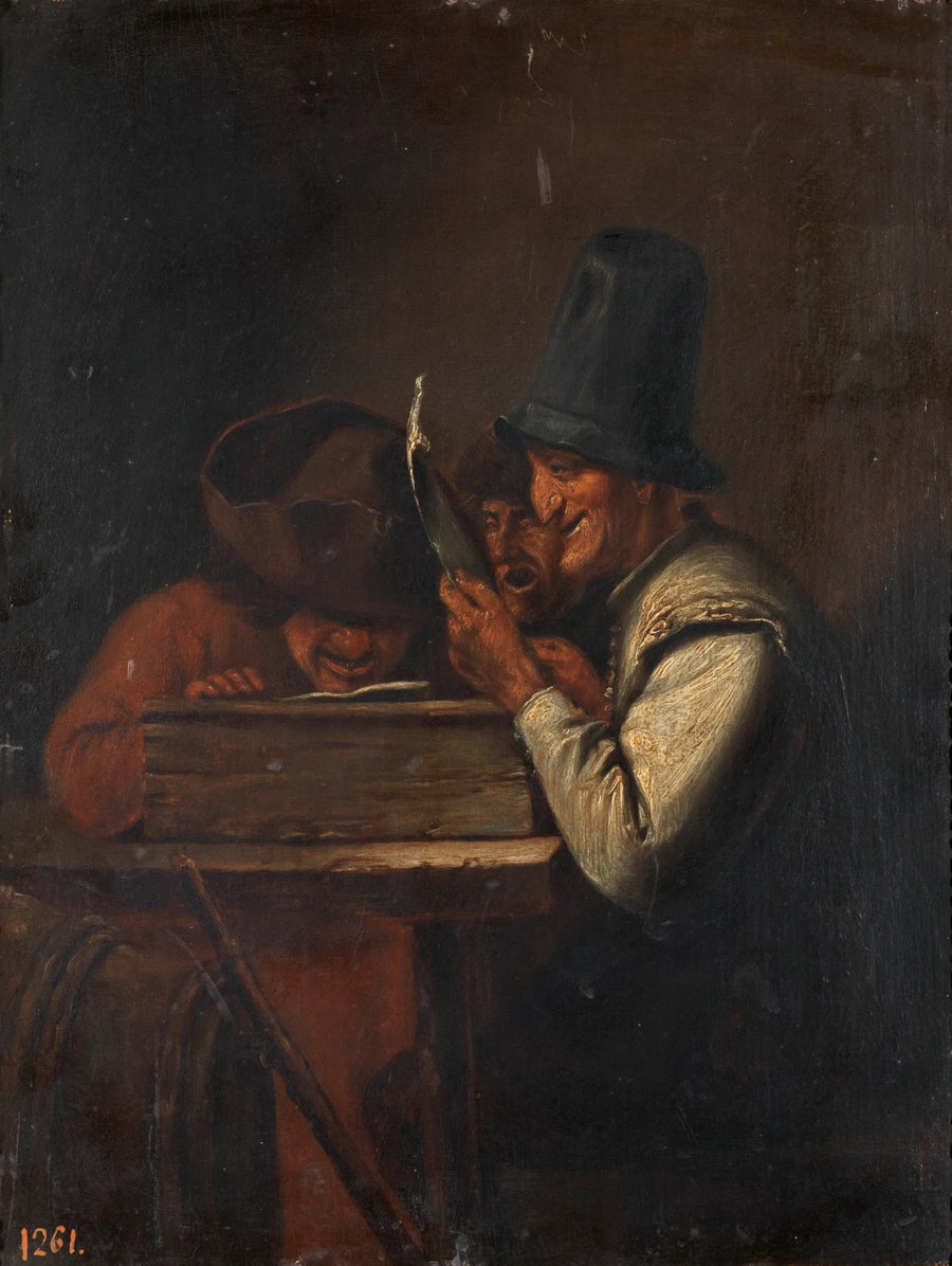 Le trio burlesque - Josse van Craesbeeck